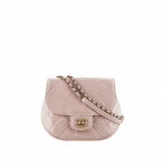Chanel Small Beige Calfskin Messenger Bag - Cruise 2015