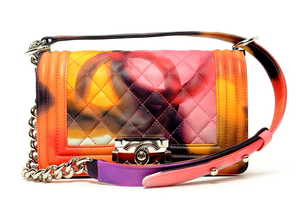 Preview of the Chanel Spring / Summer 2015 Runway Bags with Tie Dyed Boy Bags
