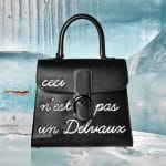 Delvaux Black L'Humour Brillant MM Bag - Fall 2014