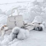 Delvaux Ivory Brillant MM and Brillant Pochette Bags - Fall 2014