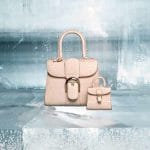 Delvaux Nude Alligator Dolce Brillant Mini Bag and Brillant Charms - Fall 2014