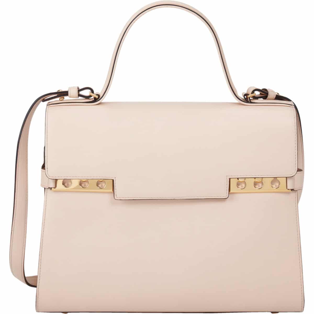 Delvaux Tempete Micro Patent Nude - NOBLEMARS