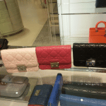 Dior Beige/Pink/Black Miss Dior Mini Pouch Bags