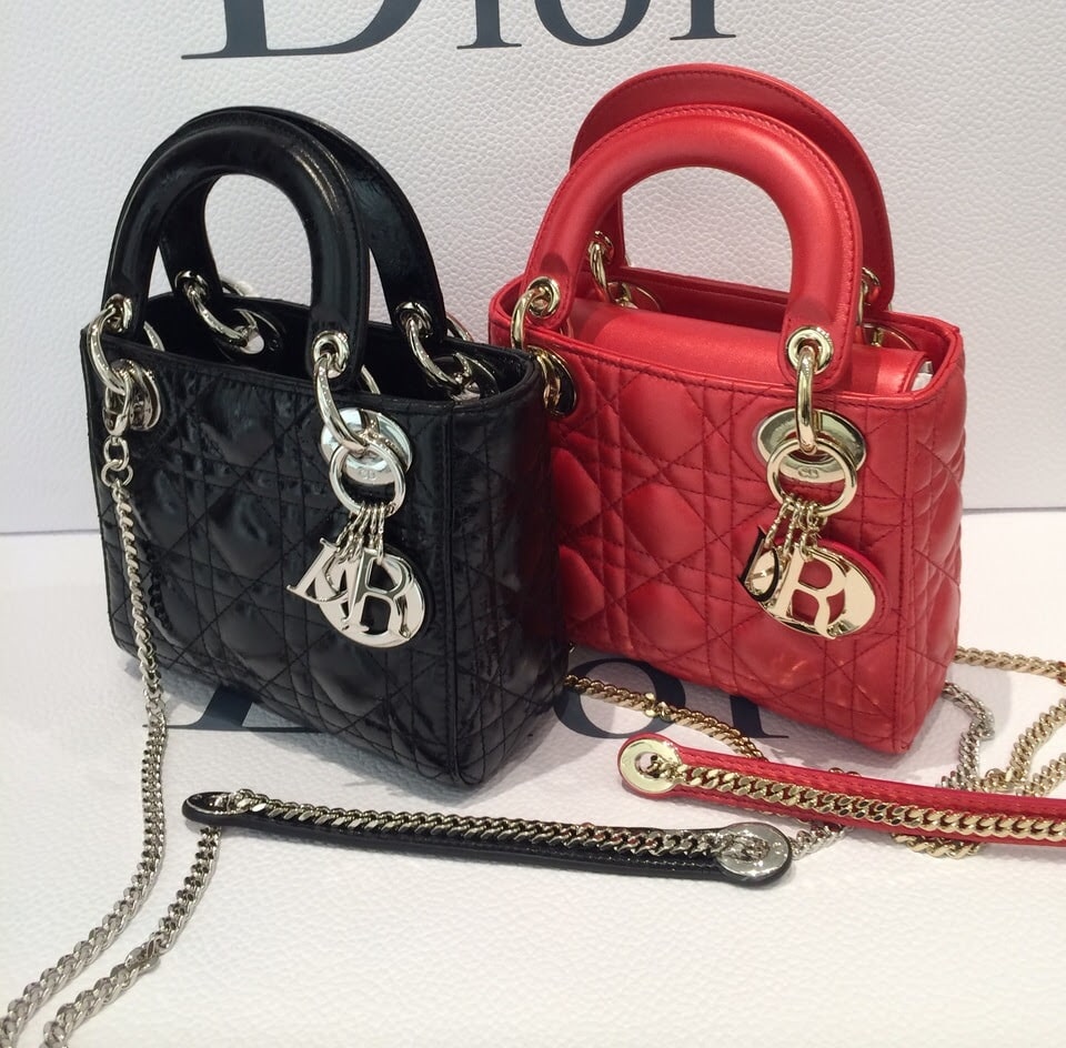 Lady Dior with Chain Mini Bag for Cruise 2015 | Spotted Fashion