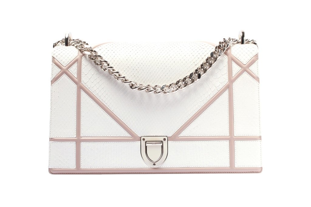 Dior Ivory/Beige/Python Flap Bag - Spring 2015