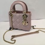 Dior Pink Lady Dior with Chain Mini Bag