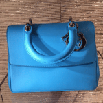 Dior Turquoise Be Dior Flap Bag - Cruise 2015
