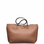 Fendi Cognac Carla Selleria Tote Medium Bag