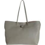 Fendi Dove Grey Carla Selleria Tote Medium Bag