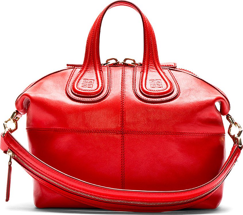 Givenchy Red Zanzi Nightingale Bag