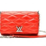 Louis Vuitton Red Aged Twist Malletage PM Bag - Spring 2015