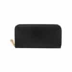 Mulberry Black Blossom Zip Around Wallet