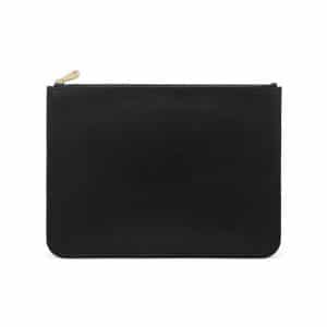 Mulberry Black Large Blossom Pouch