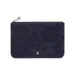Mulberry Blue Camo Printed Cara Delevingne Small Pouch