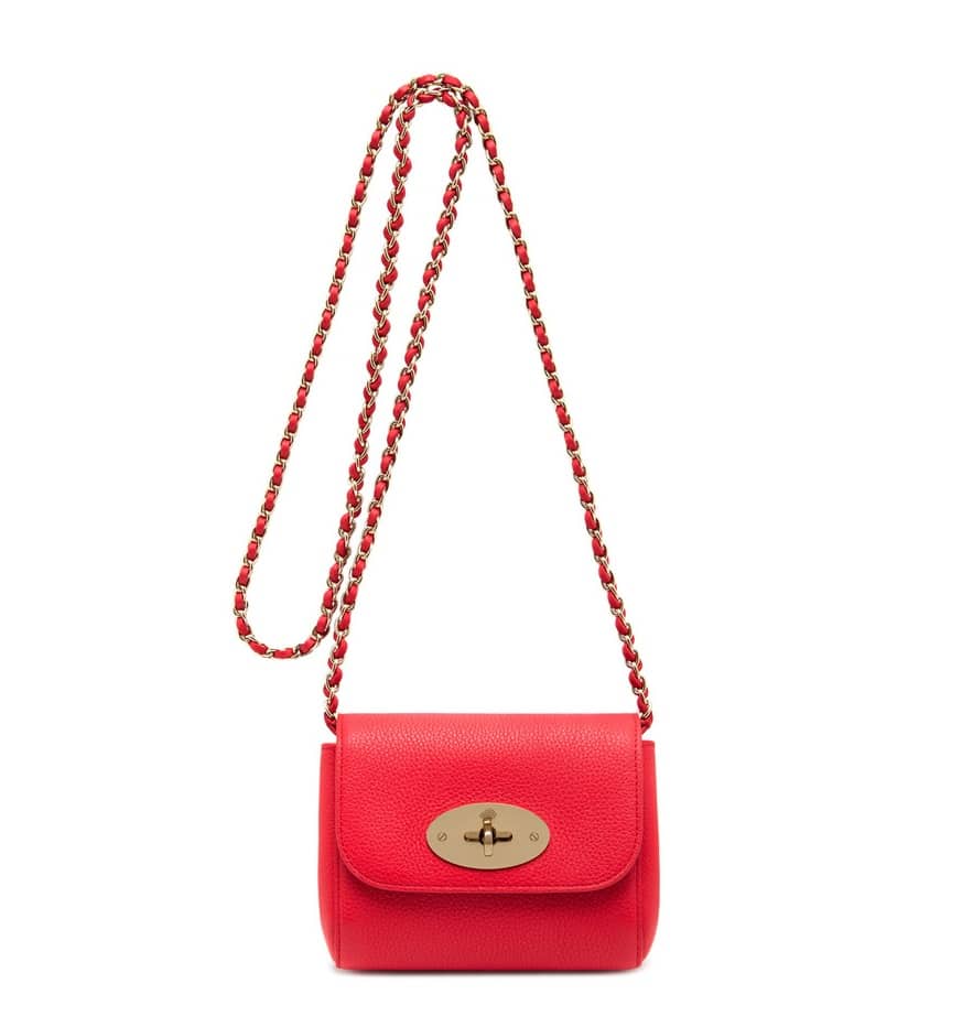Mulberry Hibiscus Mini Lily Bag