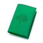 Mulberry Jungle Green Blossom Passport Cover