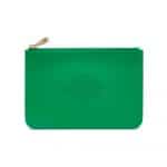 Mulberry Jungle Green Small Blossom Pouch