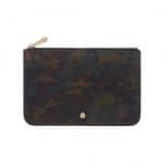 Mulberry Khaki Camo Printed Cara Delevingne Small Pouch