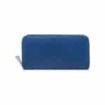 Mulberry Sea Blue Blossom Zip Around Wallet