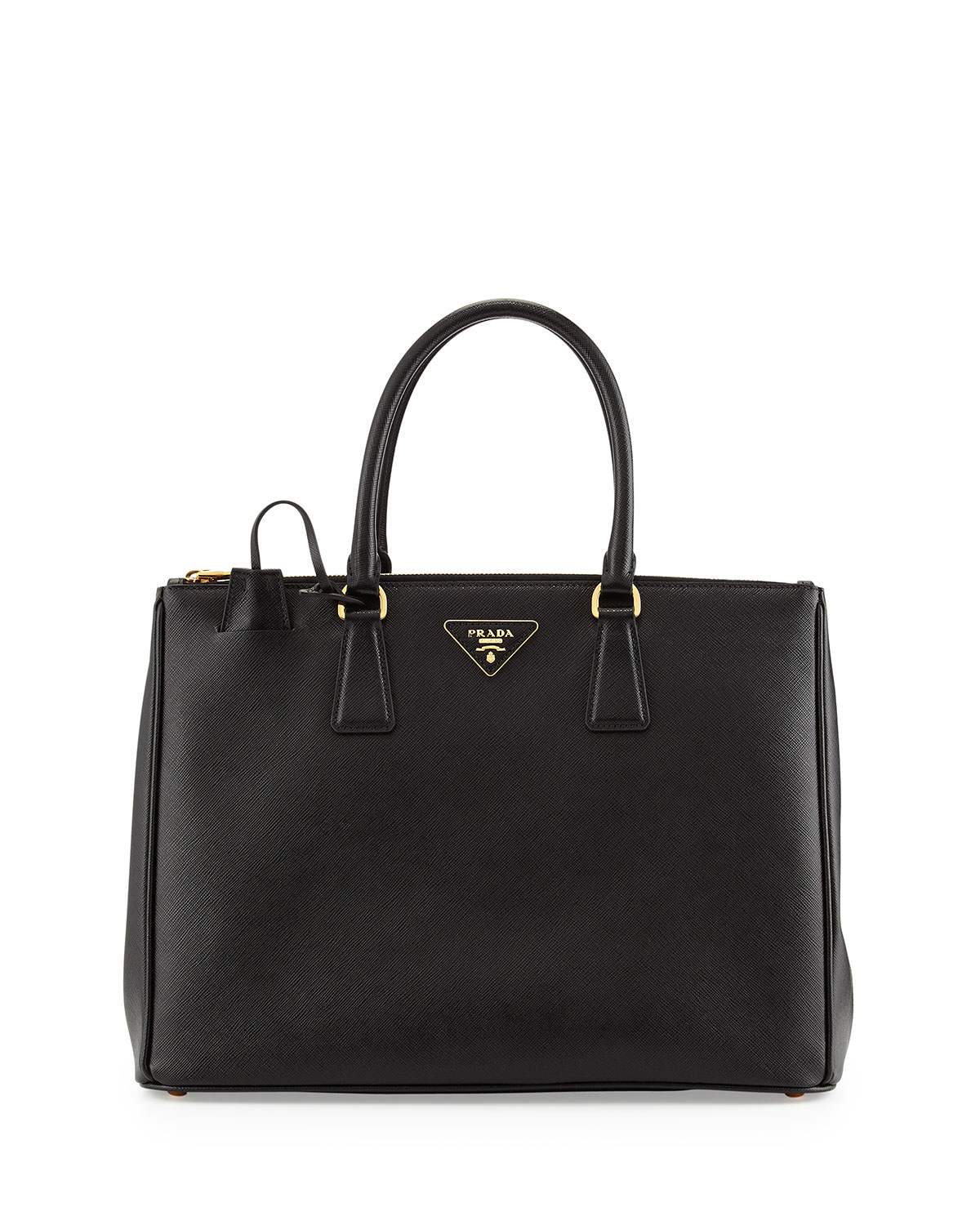 Prada Black Saffiano Executive Tote Bag