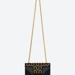 Saint Laurent Black Suede/Leather Betty Clous Small Bag