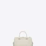 Saint Laurent Dove White Classic Baby Duffle Bag - Cruise 2015
