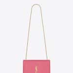Saint Laurent Lipstick Pink Classic Monogram Satchel Medium Bag - Cruise 2015
