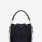 Saint Laurent Navy Blue Emmanuelle Bucket Medium Bag - Cruise 2015