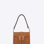 Saint Laurent Saddle Brown Nico Satchel Medium Bag - Cruise 2015