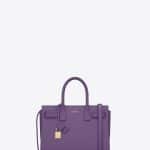 Saint Laurent Violet Classic Baby Sac De Jour Bag - Cruise 2015