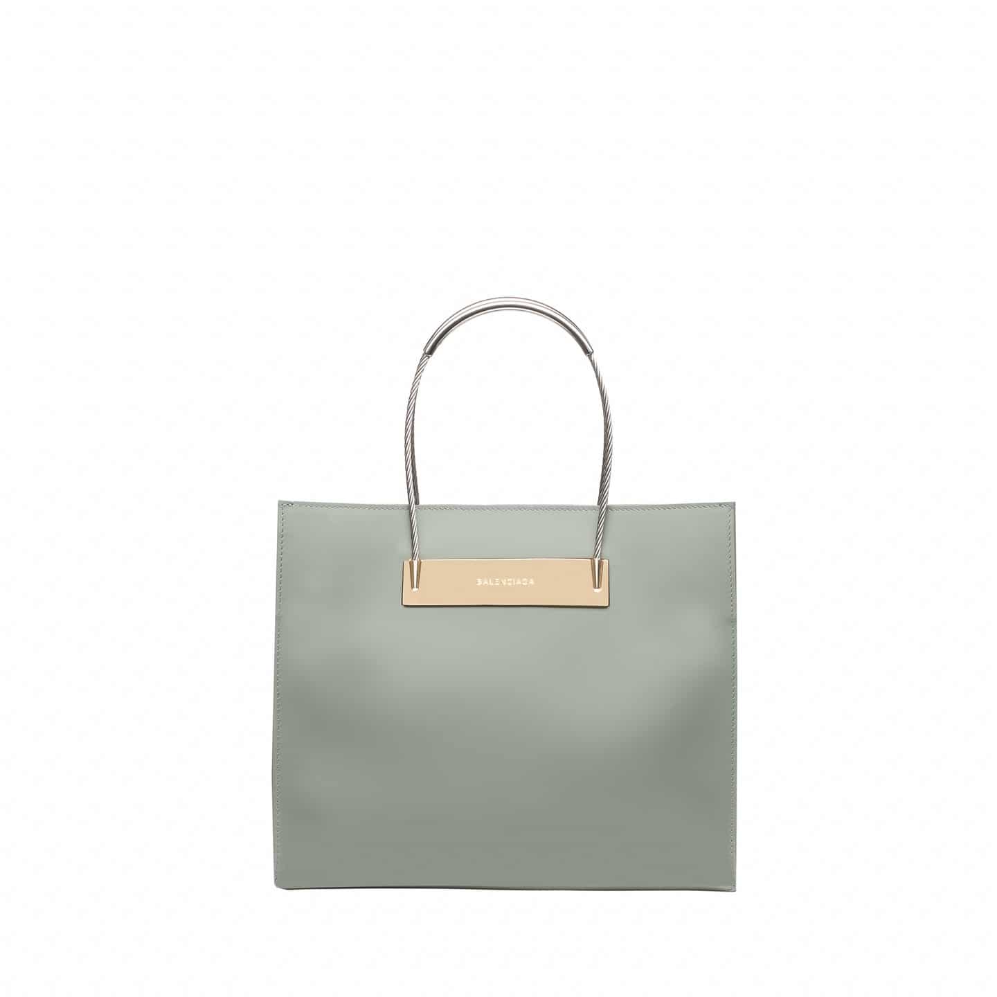 Balenciaga Grey Cable Shopper S Bag