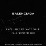 Balenciaga Private Sale
