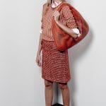 Bottega Veneta Orange Maxi Nappa Veneta Bag - Pre-Fall 2015