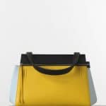 Celine Yellow/Black/Light Blue Edge Bag - Cruise 2015