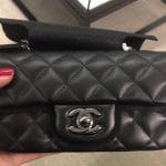 Chanel Black Classic Flap Extra Mini Bag