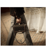 Chanel Black Embellished Boy Bag - Pre-Fall 2015 Runway