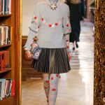 Chanel Blue Floral Embellished Classic Flap Bag - Pre-Fall 2015 Runway
