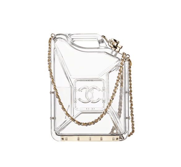 Chanel Plexiglass Dubai By Night Jerrycan Bag