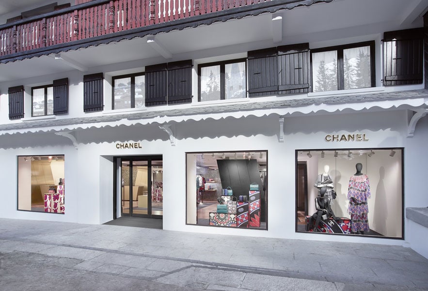 Chanel Pop-Up Store at Courchevel 1