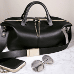 Chloe Black Baylee Bag and Long Zipped Wallet / Light Grey Carlina Sunglasses