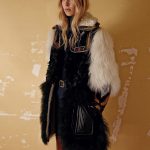 Chloe Black/White Fur Coat - Pre-Fall 2015