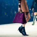 Dior Violet Suede Tote Bag - Pre-Fall 2015
