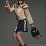 Fendi Black Fur Monster Backpack Mini Bag - Pre-Fall 2015