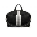 Givenchy Black Contrasted Watersnake Nightingale Medium Bag - Spring 2015