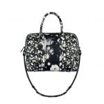 Givenchy Black/White Babybreath Printed Lucrezia Medium Bag - Spring 2015