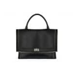 Givenchy Black/White with Contrasted Details Shark Medium Bag - Spring 2015