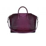Givenchy Purple Degrade Crocodile Antigona Medium Bag - Spring 2015