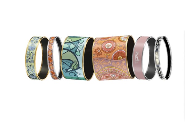 Hermes Enamel Bracelets