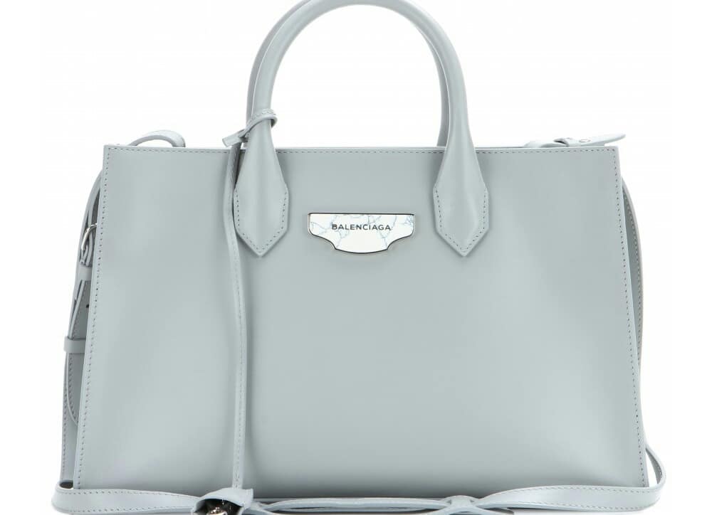 balenciaga padlock work tote