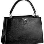 Louis Vuitton Black Capucines Tote Bag - Spring 2015